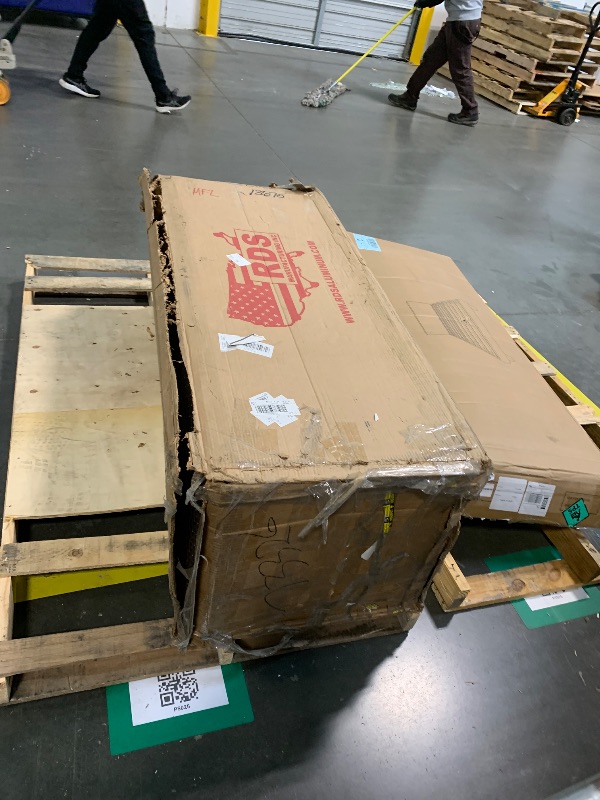 Photo 1 of ***Very Large, Very Heavy Item*** ***Pick Up With Truck*** ***Damage shown In Photo*** RDS Fuel Transfer/Auxiliary Tank/Toolbox Combo with 8 Gpm Pump - 60-Gal. Capacity