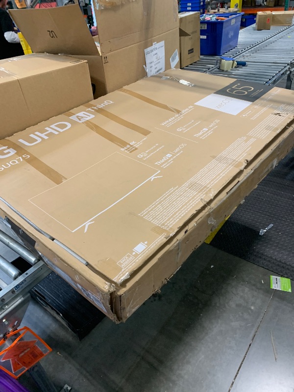 Photo 1 of ***Broken, Sold For Scrap*** LG 65-Inch Class UQ7570 Series 4K Smart TV, AI-Powered 4K, Cloud Gaming (65UQ7570PUJ, 2022)