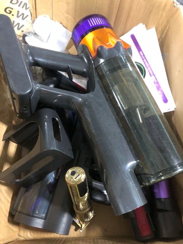 Photo 1 of ***POSSIBLE MISSING PARTS, SELLING AS IS, FINAL SALE***Cordless Vacuum Cleaner, 50KPA 70Mins 500W Vacuum Cleaners for Home, Self-Standing Stick Vacuums with LED Display, Anti-Tangle, Lightweight, Rechargeable Wireless Vacumm for Pet Hair Carpet Floor***PO