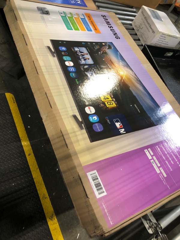 Photo 1 of ***Broken, Sold For Parts*** Samsung 55-Inch Class Crystal UHD U8000F 4K Smart TV (2025 Model) Endless Free Content, Crystal Processor 4K, MetalStream Design, Knox Security, Compatible with Alexa