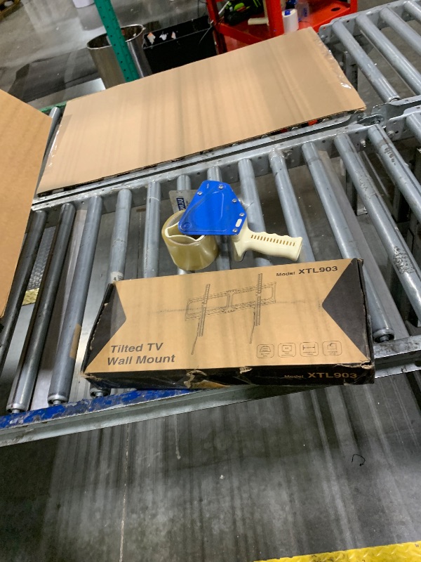 Photo 1 of ***Hardware Loose In Box*** IWORKBOARD 55 65 75 85 inch Tilting TV Wall Mount for 32-90 '' TVs, Low Profile TV Mount Bracket, Safe Lock & Quick Release, Max VESA 600x400mm, 24 inch Studs,132 lbs, Fit Most 55+ 75+ 85+ 86 TVs