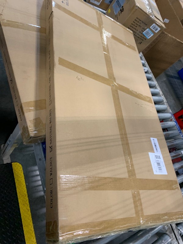 Photo 1 of ** FACTORY SEALED ** RITOLLO 4 Pack Wood Panels for Wall, 47.2"×23.6" Wood Slat Acoustic Panels for Wall, Soundproof Panels, 3D Fluted Panels for Interior Wall Decor (Natural Walnut)