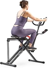 Photo 1 of 
Sunny Health & Fitness Smart Heavy Duty Row-N-Ride, Squat Assist Trainer for Full Body Workout, 350 LB Capacity, 5-Level Resistance, Padded Seat,