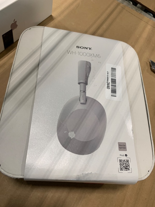 View 2 of ***UPDATED 3/28*** Sony WH-1000XM6 The Best Noise Canceling Wireless Headphones, HD NC Processor QN3, 12 Microphones, Adaptive NC Optimizer, Mastered by Engineers, Studio-Quality, 30-Hour Battery, Platinum Silver