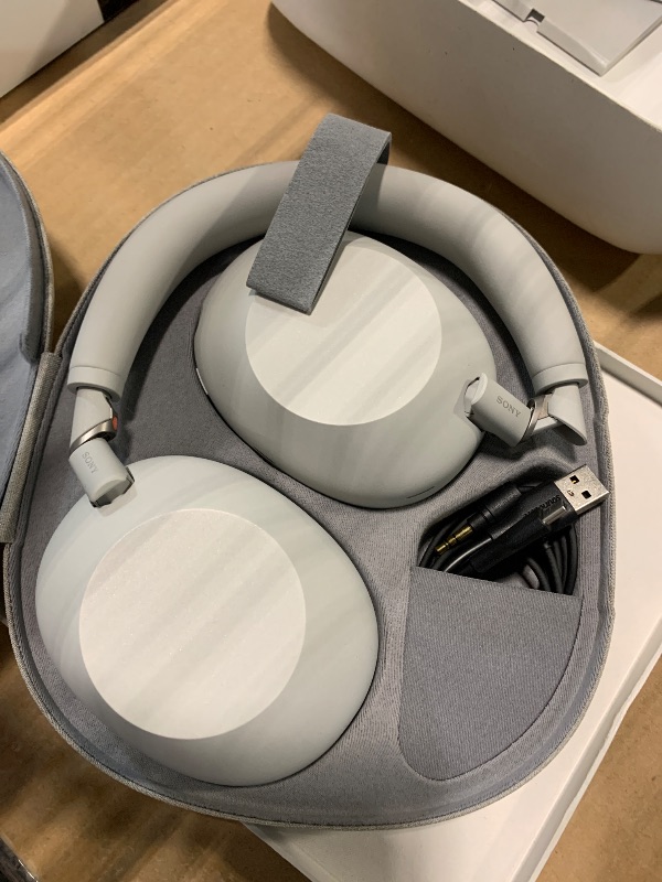 View 4 of ***UPDATED 3/28*** Sony WH-1000XM6 The Best Noise Canceling Wireless Headphones, HD NC Processor QN3, 12 Microphones, Adaptive NC Optimizer, Mastered by Engineers, Studio-Quality, 30-Hour Battery, Platinum Silver