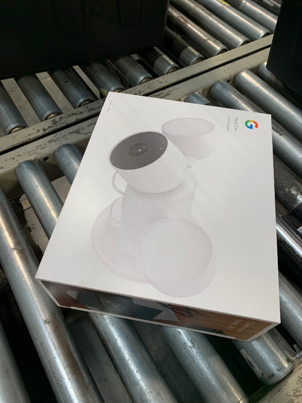 Photo 1 of ***FACTORY SEALED***Google Nest Cam with Floodlight - Outdoor Camera - Floodlight Security Camera, White, 1 Count (Pack of 1)