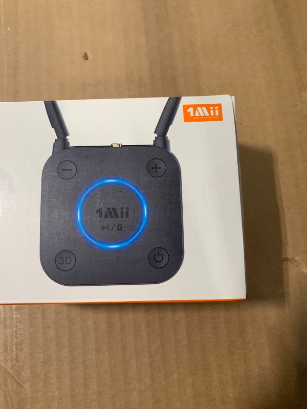 Photo 1 of [Upgraded] 1Mii B06Pro Long Range Bluetooth Receiver, HiFi Wireless Audio Adapter, Bluetooth 5.3 Receiver with 3D Surround aptX HD Low Latency Optical RCA AUX 3.5mm Coaxial for Home Stereo System