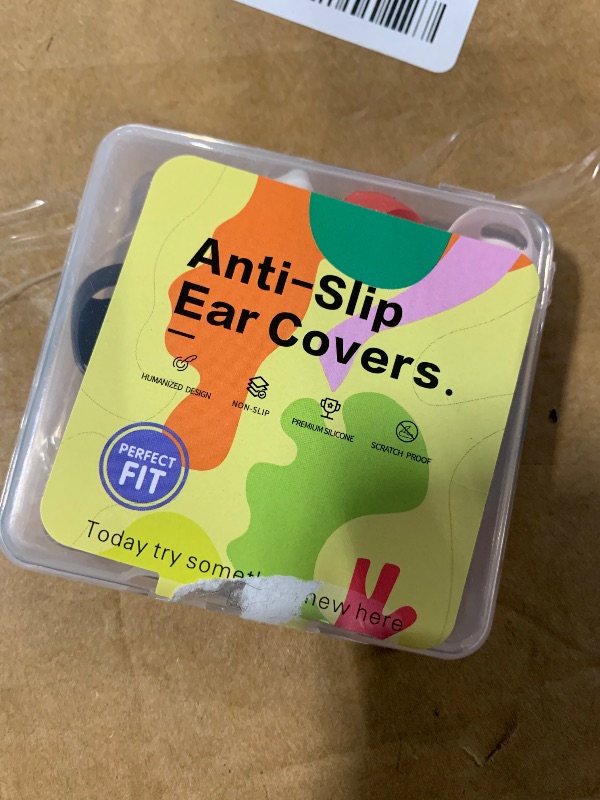 Photo 1 of [5 Pairs] for AirPods 4 Ear Tips Covers Sport Anti Slip Anti Scratche Skin Soft Silicone Eartip AirPods 4 Gen Earbuds Accessories Compatible with Apple AirPods 4th Generation (5 Colors Mix)