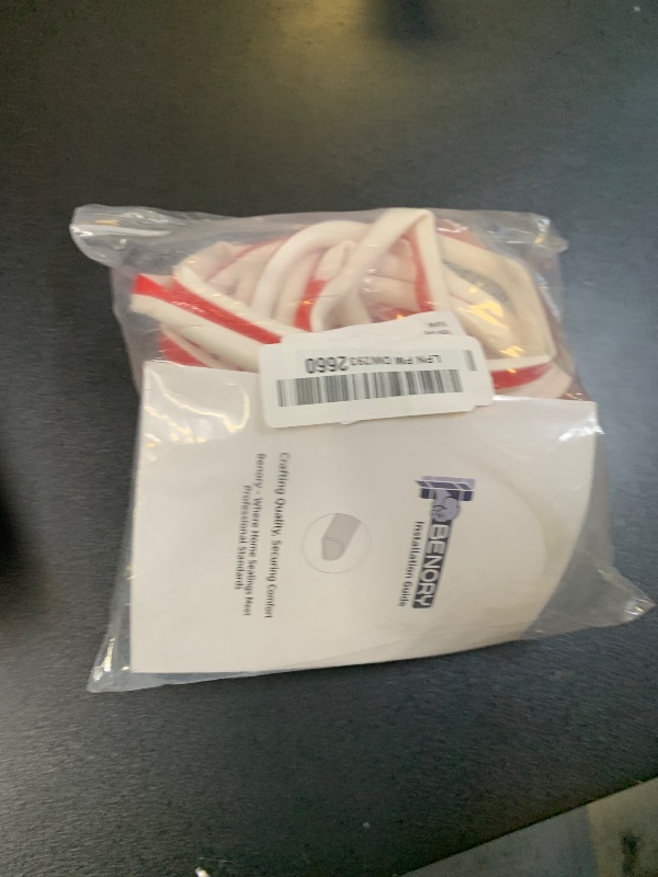 Photo 1 of ?New Upgrade? Silicone Door Weather Stripping Door Seal Strip, 19.7 Feet Self-Adhesive D-Shape Door Insulation Strip for Door Frame& Window, Seal Large Gaps, Easy to Cut & Install