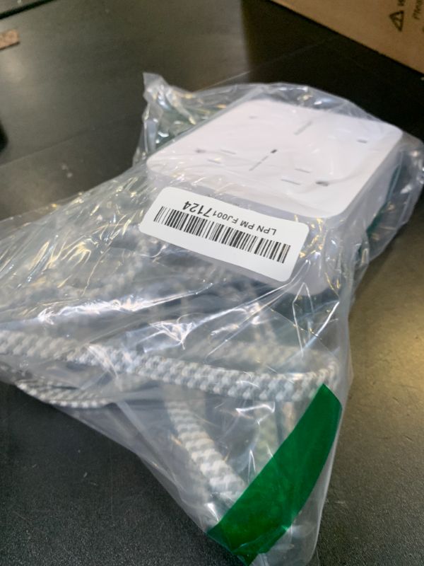 Photo 1 of 10 Ft Surge Protector Power Strip, HANYCONY Extension Cord with 8 AC Outlets 4 USB (2 USB C) Ports, Flat Plug, Wall Mount Desk USB Charging Station for Home