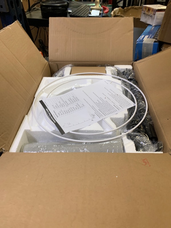 Photo 1 of ?Upgraded? Dimmable Floor Lamp, 1000 Lumens LED Edison Bulb Included, Arc Floor Lamps for Living Room Modern Standing Lamp with Gray Shade, Tall Lamps for Living Room Bedroom Office Dining Room