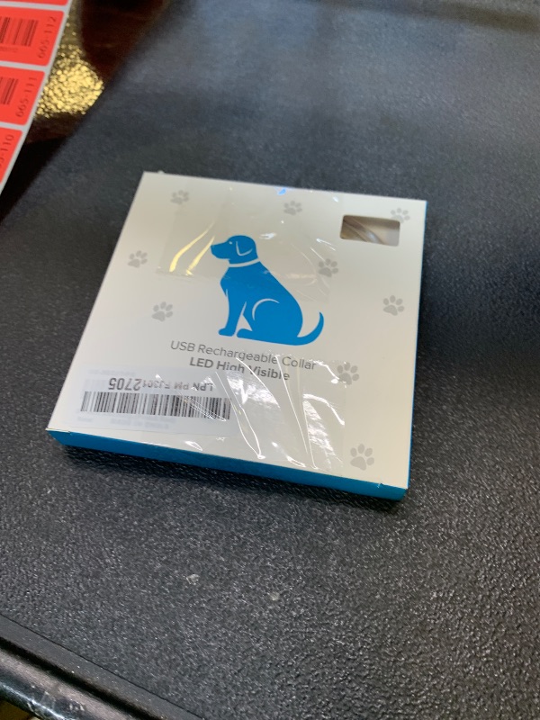 Photo 1 of ?2-Pack? Rechargeable LED Dog Light Up Collar Set - Illuminate Night Walks with Universal Safety Light for Small, Medium, and Large Dogs (Pink&Red)