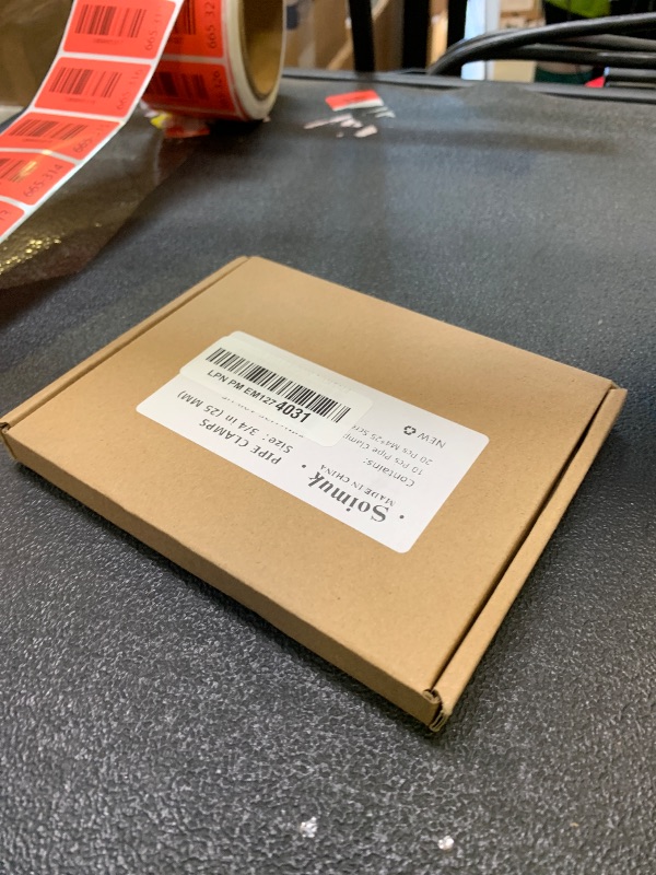 Photo 1 of 10 Set  Clamps,SCH 3/4 in (?25MM) PVC Pipe Strap Clips,Two Hole Plastic Pipe Clamps,Conduit Strap Clamps