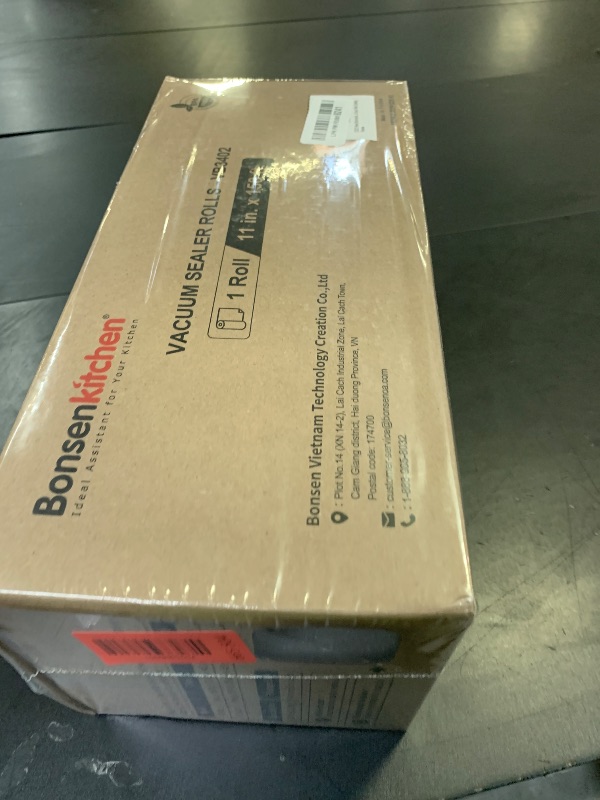 Photo 1 of [2025 New] Bonsenkitchen 11” x 150’ Vacuum Sealer Bags Rolls with Cutter for Food Storage, Commercial Grade, BPA Free, Great for Meal Prep and Sous Vide Cooking