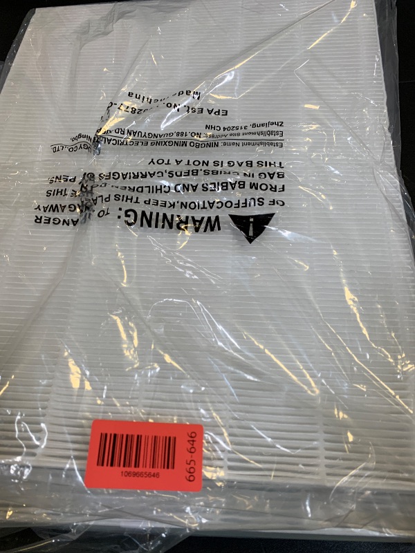 Photo 1 of 116130 Replacement Filter H for Winix 5500-2 AM80 Plasmawave Air Purifier, Includes 2 Pack True HEPA Filter