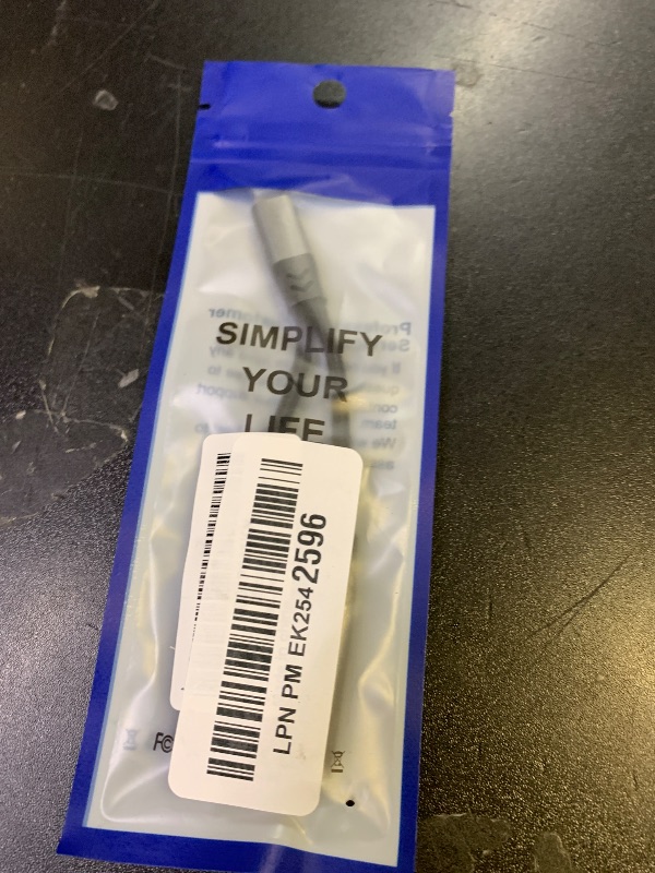 Photo 1 of [Apple MFi Certified] Magnetic 2-in-1 Lightning to 3.5mm Headphone Audio Jack & Fast Charger Adapter Splitter Converter Dongle Aux Cable Accessories for iPhone 14/13/12/11/XS/XR/SE/8/7/Max/Pro, iPad