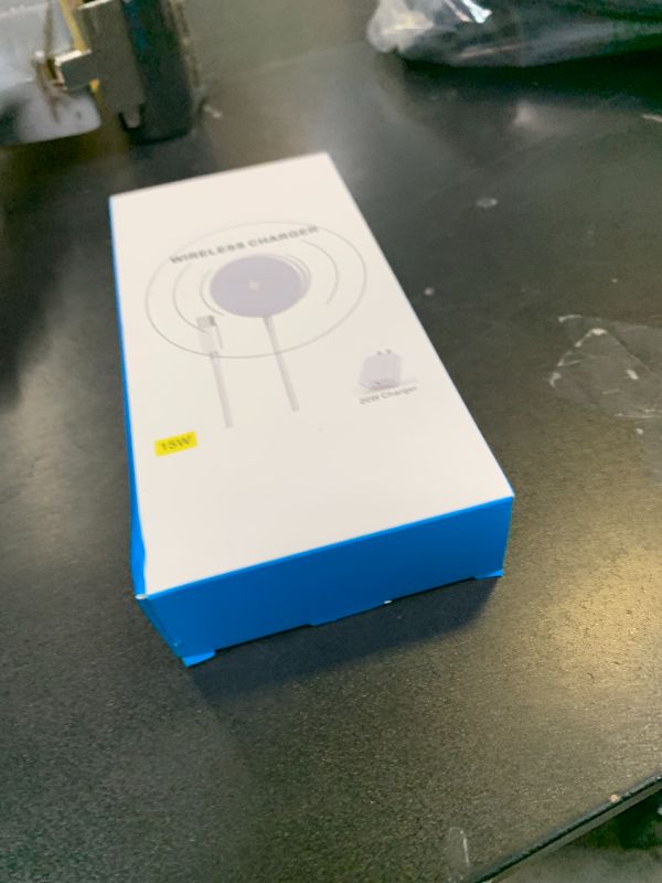 Photo 1 of [Apple MFi Certified]Magnetic Wireless iPhone Charger Magsafe Charger,6FT 15W Fast Phone Charging Pad Wireless Magnetic Charge for iPhone 17/17Air/16 Pro Max/16 Plus/15 Pro Max/14/13/12/AirPods3/2/Pro