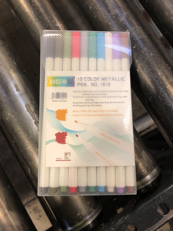 Photo 1 of 10 pack metallic colored pens
