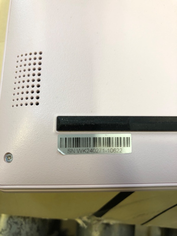 Photo 1 of (FOR PARTS, SCREEN BROKEN) INHONLAP Pink Laptop, N150 Processor, Up to 3.6 GHz, 12GB RAM 512B SSD, 15.6 Inch FHD IPS Display Laptop Computer, WiFi 6, BT 5.2, Webcam, USB-C, Long Lasting Battery