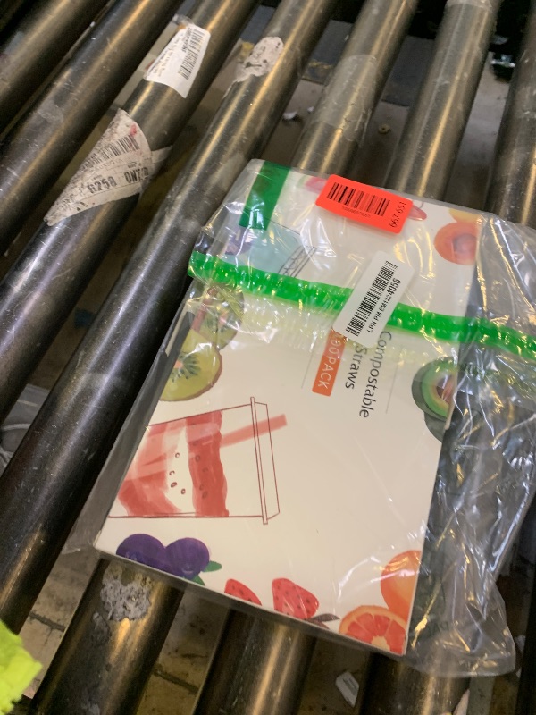 Photo 1 of [100 Pcs] Black Biodegradable Cocktail Short Straws - 5.12 Inch Disposable Compostable PLA Plant Based Drinking Straws for Whiskey Bar Club Cocktail Cold Drinks