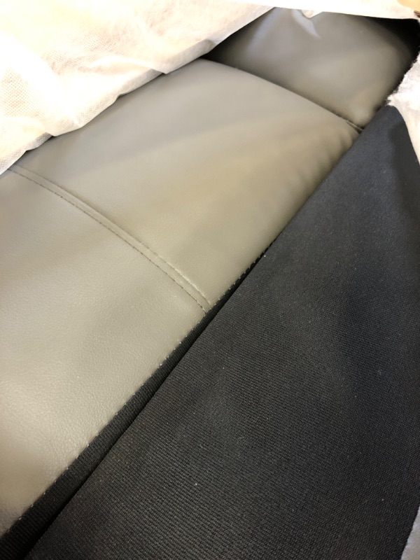 Photo 1 of L Shape Sectional Couch, Modern Modular Sofa, 4-Seat L-Shaped Corner Sofá, Convertible Sofa&Couch, Living Room Furniture Sets with Chaise Lounge, Storage Ottoman & 2 Pillows, Faux PU Leather PLEASE READ NOTES!!