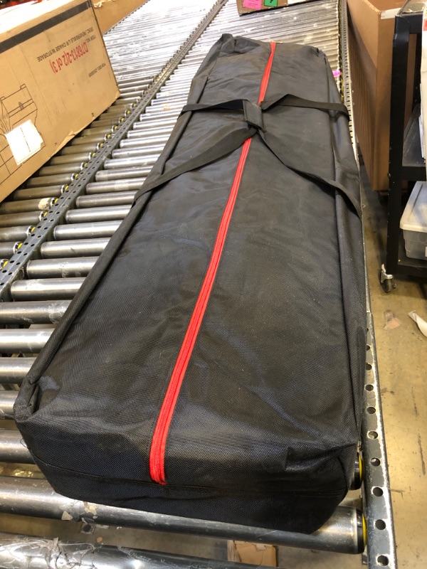 Photo 1 of MISSING MULTIPLE PIECES-----------------------------------------SELLING FOR PARTS ONLY --------------------------EMART 12ft Square Backdrop Stand Heavy Duty, Pipe and Drape Photo Background Support Kit, Adjustable Metal Frame with Flat Base for Wedding Bi