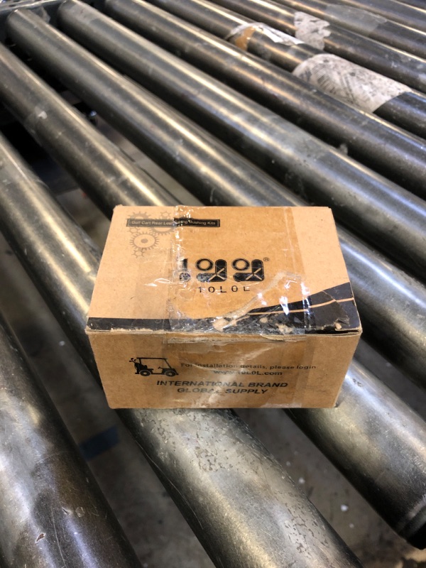 Photo 1 of 10L0L Golf Cart Spring Bushing Kit-Rear Leaf Springs Shackles Bushing Sleeve for EZGO TXT/Medalist (1994-up) & Club Car DS (1981-up), Replaces Parts 70289-G02/70291-G01/1012303/1015583