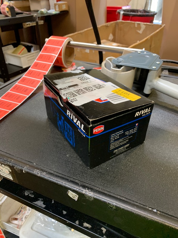 Photo 3 of PENN Rival Level Wind Conventional Inshore/Nearshore Fishing Reel, HT-100 Star Drag, Max of 15lb | 6.8kg, Forged and Machined Aluminum Spool