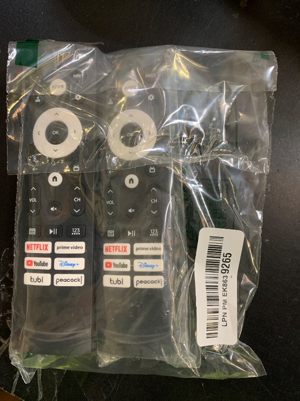 Photo 1 of ?Pack of 2? for Hisense TV Remote Replacement, Compatible with Hisense Google UHD ULED QLED 4K Smart TVs