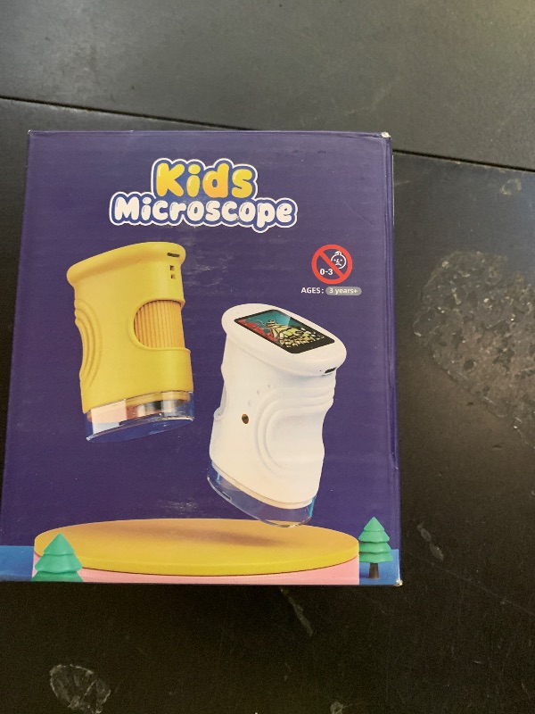 Photo 1 of 1000X Handheld Digital Microscope for Kids: Pocket Microscope with 2.0" IPS Screen - STEM Toys Birthday Gifts for Girls Boys Child - Portable Edu Science Kits Toddler Age 3-6 6-12