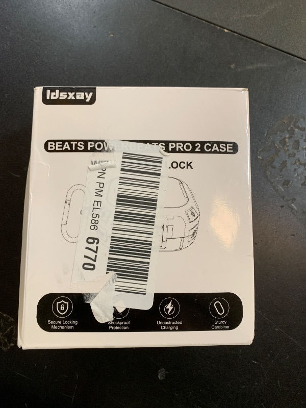 Photo 1 of [Upgrade Secure Lock] for Beats Powerbeats Pro 2 Case Cover, LDSXAY Carbon Fiber Shockproof Protective Cover for Powerbeats Pro 2 2025 with Cleaner Kit & Carabiner (Black)