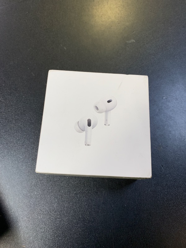 Photo 1 of Apple AirPods Pro 2 Wireless Earbuds, Active Noise Cancellation, Hearing Aid Feature, Bluetooth Headphones, Transparency, Personalized Spatial Audio, High-Fidelity Sound, H2 Chip, USB-C Charging