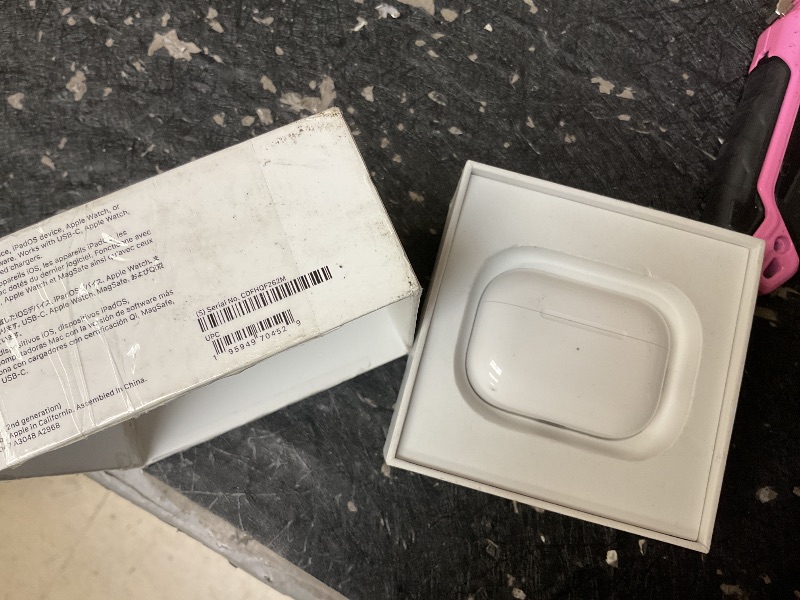Photo 1 of Apple AirPods Pro 2 Wireless Earbuds, Active Noise Cancellation, Hearing Aid Feature, Bluetooth Headphones, Transparency, Personalized Spatial Audio, High-Fidelity Sound, H2 Chip, USB-C Charging