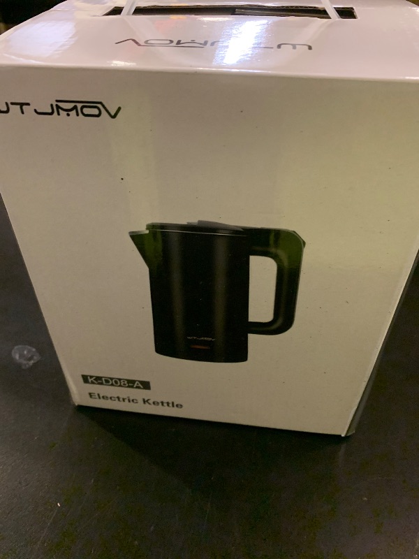 Photo 1 of 0.8L Electric Kettle Stainless Steel, 800 Watts Small Electric Kettle 27 Ounce Fast Boil Auto Shut-off, Portable Water Boiler for Small Kitchen, Business Trip and More