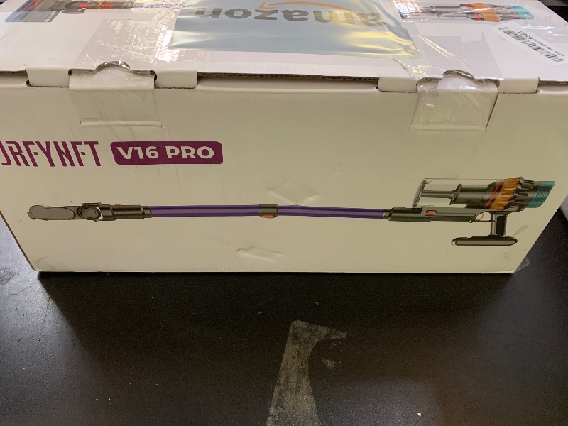 Photo 1 of Cordless Vacuum Cleaner, 600W 50KPA 70Min Powerful Vacuum Cleaners for Home, Self-Standing Stick Vacuum Cordless Rechargeable/ Anti-Tangle/OLED Screen/1.8L Cup for Home Pet Hair/Carpet/Hardwood Floor (MISSING PARTS, SELLING FOR PARTS ONLY)