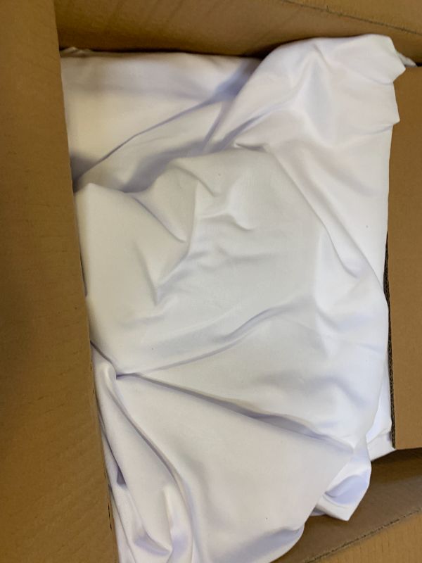 Photo 1 of 10 Pack White Table Cloth Rectangle Table Cloths for 8 Foot Rectangle Tables 60 X 126 Inch Washable Polyester Table Covers, Reusable & Wrinkle Resistant for Weddings, Parties, Events, and Everyday Use