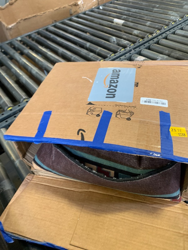 Photo 1 of Rustic Cabin Area Rug 5x7: Bear Western Decor Brown Animal Carpet for Living Room Bedroom Country Home