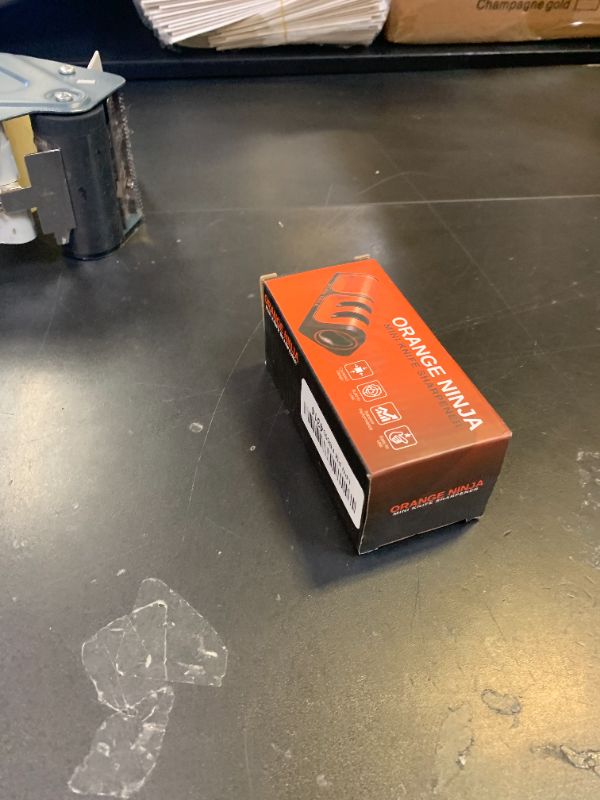 Photo 1 of Orange Ninja Mini Knife Sharpener - Coarse & Fine Blade Sharpener, Sharpening System- Knife Sharpeners for Kitchen Knives, Pocket Kitchen Knives Sharpeners with Bottle Opener & Fridge Attachment