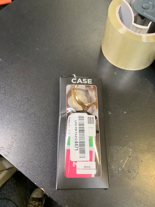 Photo 1 of [5Pack] RICHONE Compatible with Garmin Vivoactive 4S / Venu 2S 40mm Screen Protector Case, Soft TPU Cover All-Around Shockproof Bumper Frame (Black+Silver+Gold+Pink+Rose Gold, 40mm)