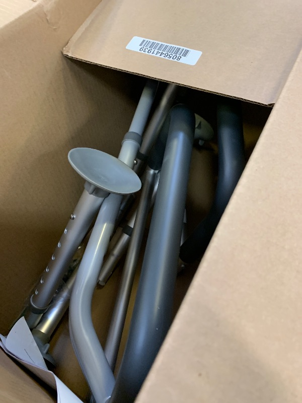 Photo 1 of Loyoda Toilet Safety Rails,Height-Adjustable Toilet Frame Width-Adjustable Toilet Handles Foldable Toilet Rail Provides Support for Seniors ? Pregnant ?Disabled ?Gray?