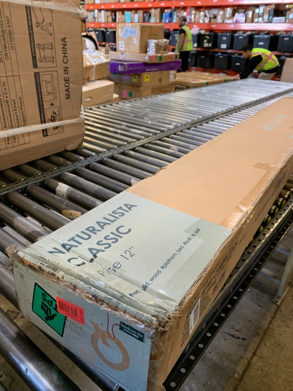 Photo 1 of Mellow Naturalista Classic - 12 Inch Solid Wood Platform Bed with Wooden Slats, No Box Spring Needed, Easy Assembly, Queen, Pine