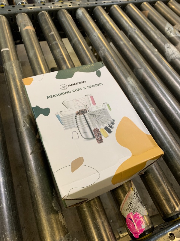 Photo 1 of Measuring Cups and Spoons Set of 20 - Stackable Stainless Steel Measuring Cups Spoons & Plastic Measuring Cup for Dry and Liquid Ingredients, Cooking & Baking Kitchen Gadgets