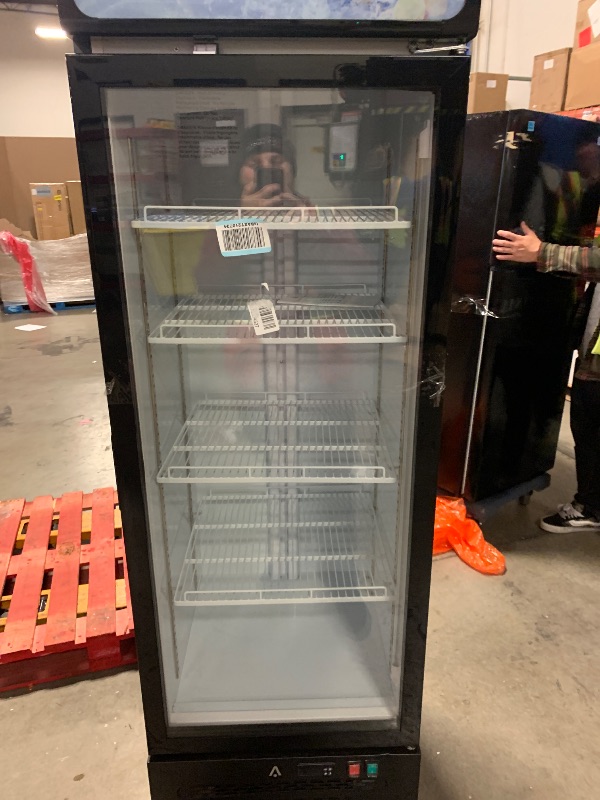 Photo 1 of Single door commercial cabinet SC-380FA with light box