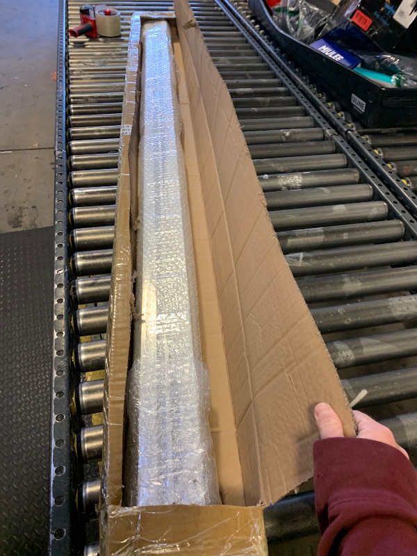 Photo 1 of Otoolling 30ft Gate V Track Aluminum, 5 Pcs 6ft Section Sliding Gate V Track for Sliding Rolling Roll Chain Rack Driveway Residential Driveway Commercial Entrance Industrial Gates