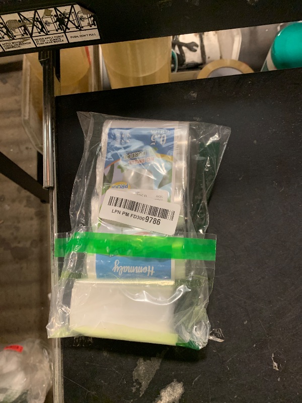 Photo 1 of 0.5 Gallon 250 pcs Mini Clear Trash Bags, Tiny Strong Garbage Bags,Small Plastic Bags for Desktop Trash Bin, Tiny Bathroom Trash Can Bin Liners,Mini Bags for Waste Basket Liner,Fit 2 Liters-Clear