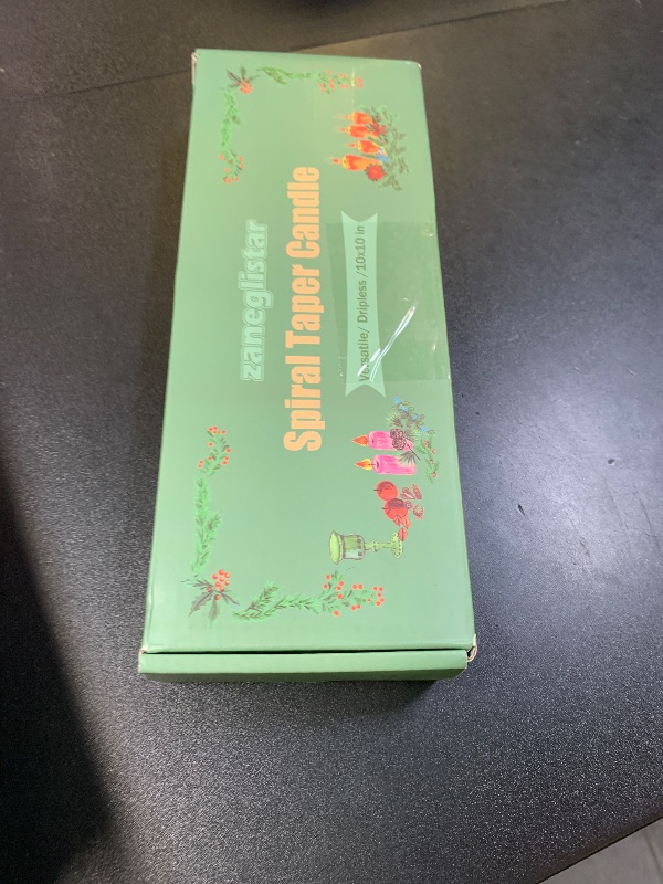 Photo 1 of 10 Inch Multi-Colored Taper Candle Set, 10 Pack Unscented Dripless Candlesticks for Family Dinner Parties Home Decoration Picnic