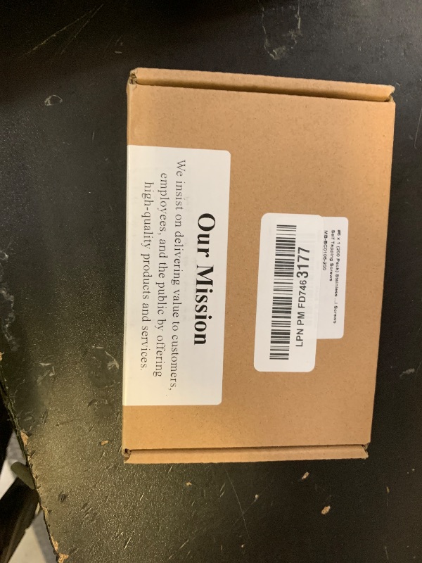 Photo 1 of #6 x 1 (200 Pack) Stainless Steel Phillips Pan Head Wood Screws, Stainless Steel 304 (18-8), Pan Head Sheet Metal Screws Self Tapping for Wood