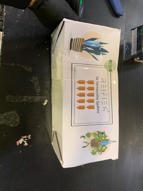 Photo 1 of 10-Pack Natural Self Watering Spikes - Terracotta - Automatic Plant Waterer for Indoor & Outdoor