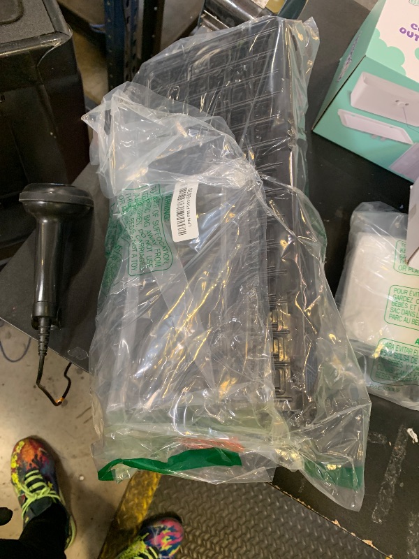 Photo 1 of 12 Pack (6.7" H,14.5" L) Under Couch Blocker and Under Bed Blocker for Pets Couch Guards,Plastic Under Couch Toy Blocker Detachable Assembly Couch Blocker for Stopping Cat or Other Things (Black)