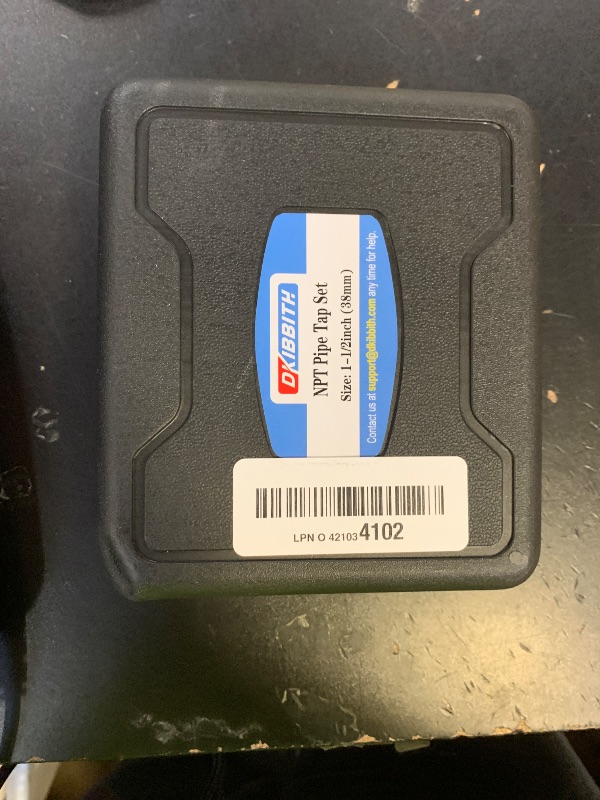 Photo 1 of 1-1/2"-11-1/2 NPT Pipe Tap, 1-1/2"-11-1/2 NPT Tap Carbon Steel Hand Threading Plumbing Tap for Accurate Threads, Assorted Plumbers Mechanics DIY Thread cutting tools.